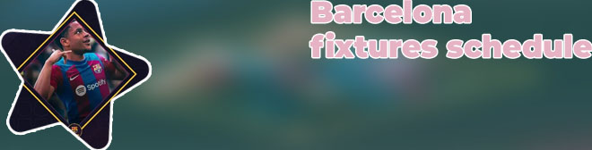 Barcelona fc table